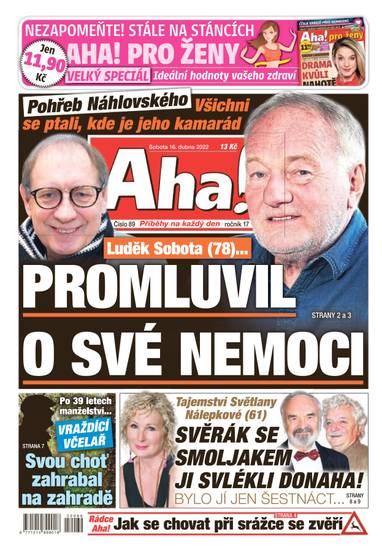 E-magazín Aha! - 16.4.2022 - CZECH NEWS CENTER a. s.