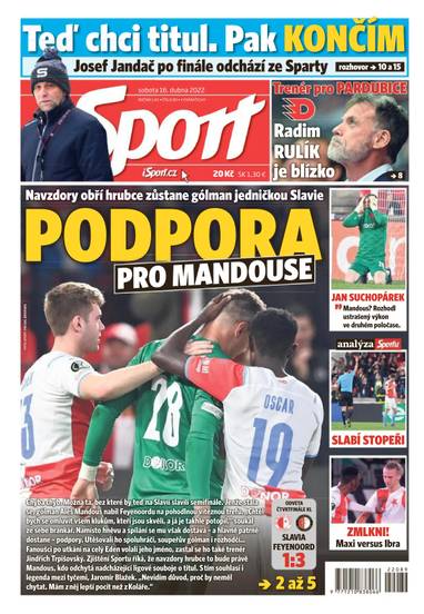 E-magazín Sport - 16.4.2022 - CZECH NEWS CENTER a. s.