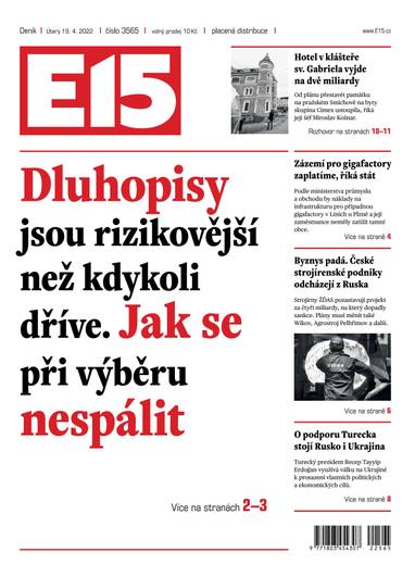 E-magazín e15 - 19.4.2022 - CZECH NEWS CENTER a. s.