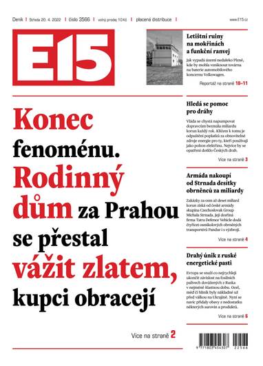 E-magazín e15 - 20.4.2022 - CZECH NEWS CENTER a. s.