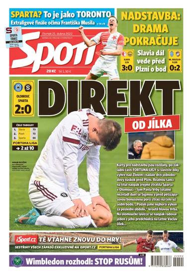 E-magazín Sport - 21.4.2022 - CZECH NEWS CENTER a. s.