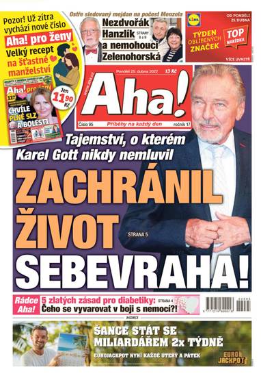 E-magazín Aha! - 25.4.2022 - CZECH NEWS CENTER a. s.