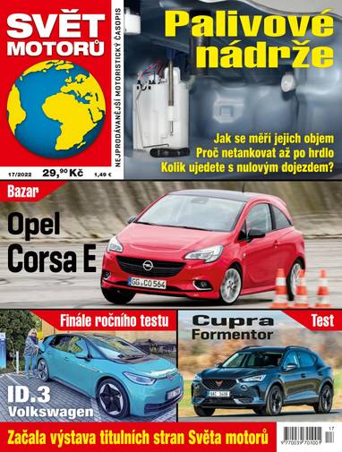 E-magazín SVĚT MOTORŮ - 17/2022 - CZECH NEWS CENTER a. s.