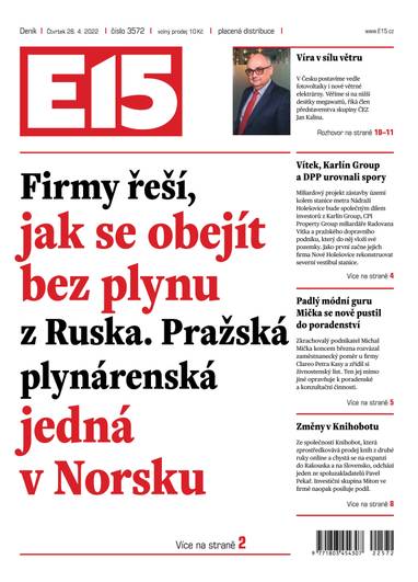 E-magazín e15 - 28.4.2022 - CZECH NEWS CENTER a. s.