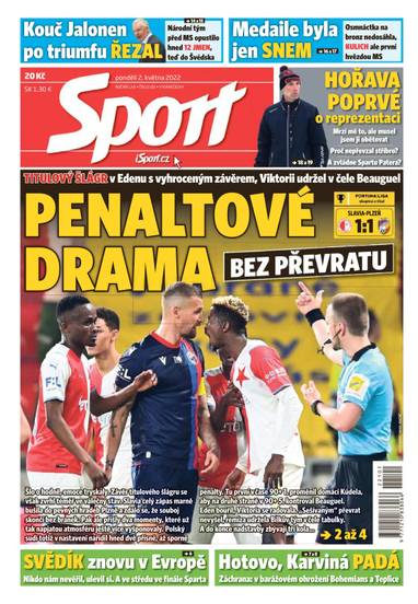 E-magazín Sport - 2.5.2022 - CZECH NEWS CENTER a. s.