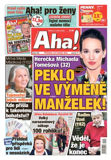 E-magazín Aha! - 4.5.2022 - CZECH NEWS CENTER a. s.