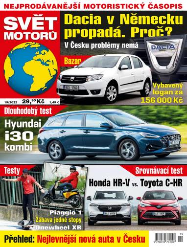 E-magazín SVĚT MOTORŮ - 19/2022 - CZECH NEWS CENTER a. s.