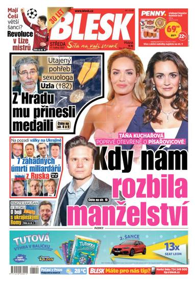 E-magazín BLESK - 11.5.2022 - CZECH NEWS CENTER a. s.