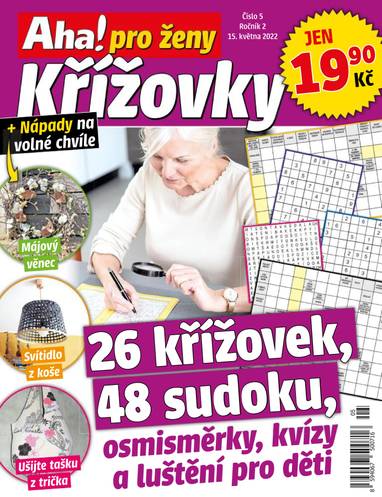 E-magazín Aha! pro ženy Křížovky - 5/2022 - CZECH NEWS CENTER a. s.