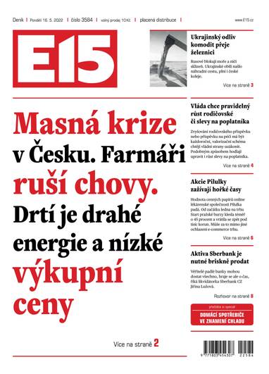 E-magazín e15 - 16.5.2022 - CZECH NEWS CENTER a. s.