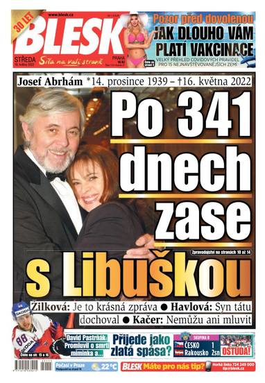 E-magazín BLESK - 18.5.2022 - CZECH NEWS CENTER a. s.