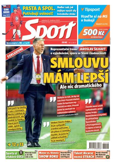 E-magazín Sport - 21.5.2022 - CZECH NEWS CENTER a. s.