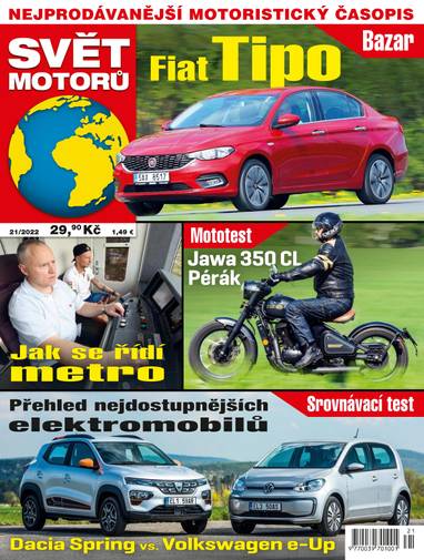 E-magazín SVĚT MOTORŮ - 21/2022 - CZECH NEWS CENTER a. s.