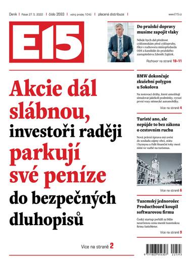 E-magazín e15 - 27.5.2022 - CZECH NEWS CENTER a. s.