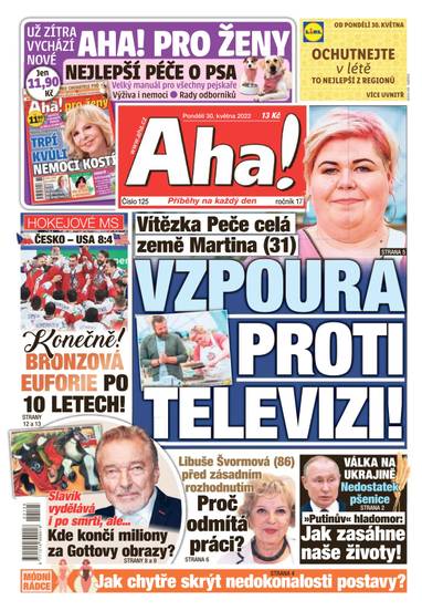 E-magazín Aha! - 30.5.2022 - CZECH NEWS CENTER a. s.