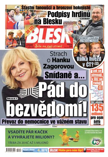 E-magazín BLESK - 31.5.2022 - CZECH NEWS CENTER a. s.