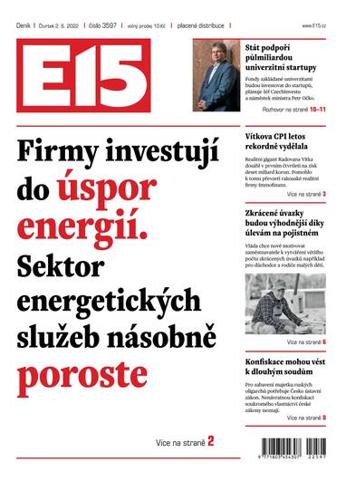 E-magazín e15 - 2.6.2022 - CZECH NEWS CENTER a. s.