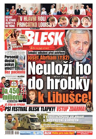 E-magazín BLESK - 3.6.2022 - CZECH NEWS CENTER a. s.