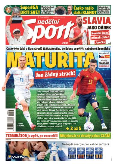 E-magazín nedělní Sport - 23/2022 - CZECH NEWS CENTER a. s.