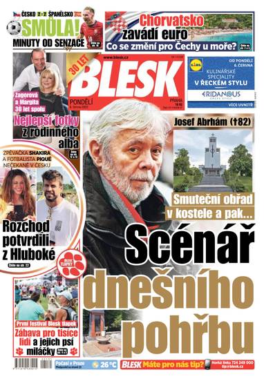 E-magazín BLESK - 6.6.2022 - CZECH NEWS CENTER a. s.