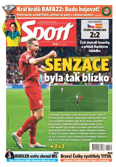 E-magazín Sport - 6.6.2022 - CZECH NEWS CENTER a. s.