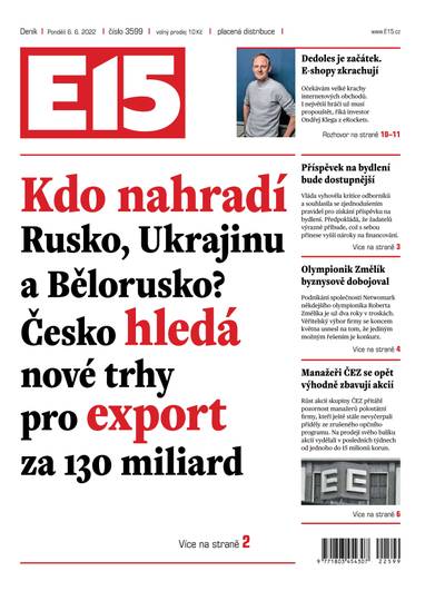 E-magazín e15 - 6.6.2022 - CZECH NEWS CENTER a. s.