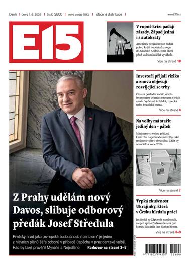 E-magazín e15 - 7.6.2022 - CZECH NEWS CENTER a. s.