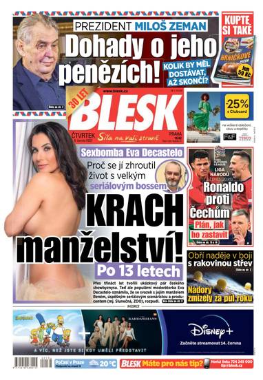 E-magazín BLESK - 9.6.2022 - CZECH NEWS CENTER a. s.