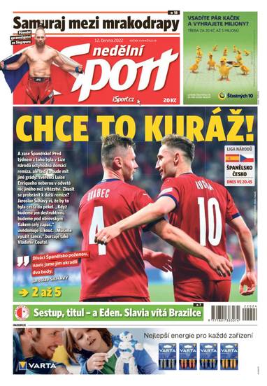 E-magazín nedělní Sport - 24/2022 - CZECH NEWS CENTER a. s.