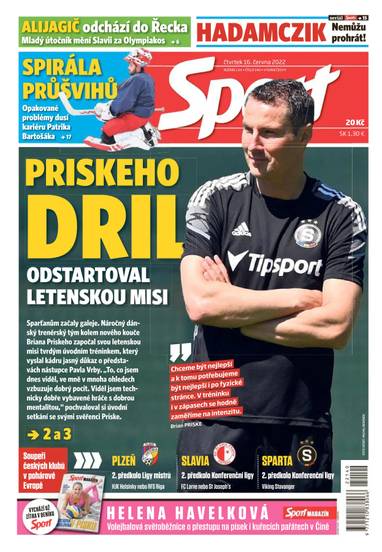 E-magazín Sport - 16.6.2022 - CZECH NEWS CENTER a. s.