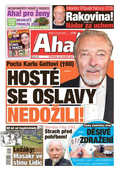 E-magazín Aha! - 17.6.2022 - CZECH NEWS CENTER a. s.