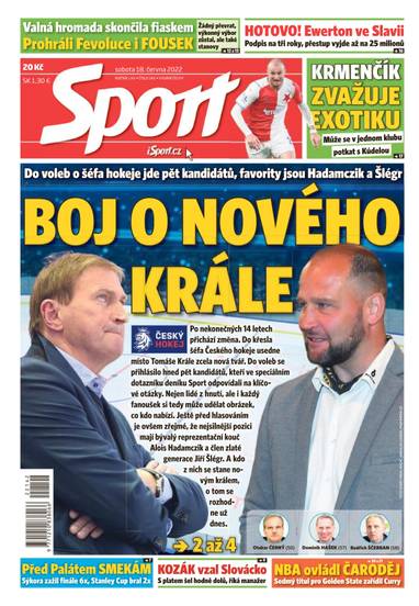 E-magazín Sport - 18.6.2022 - CZECH NEWS CENTER a. s.