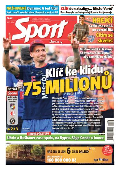 E-magazín Sport - 22.6.2022 - CZECH NEWS CENTER a. s.