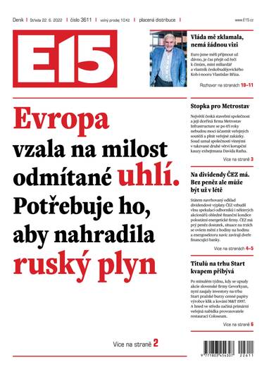 E-magazín e15 - 22.6.2022 - CZECH NEWS CENTER a. s.