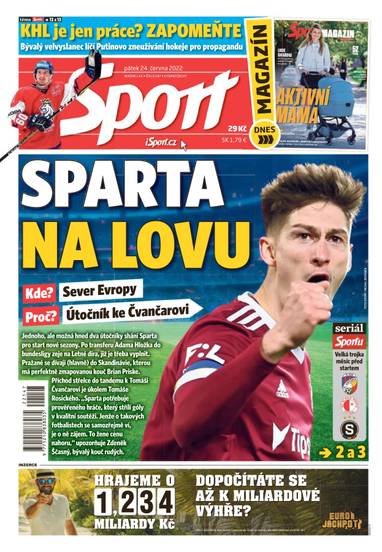 E-magazín Sport - 24.6.2022 - CZECH NEWS CENTER a. s.