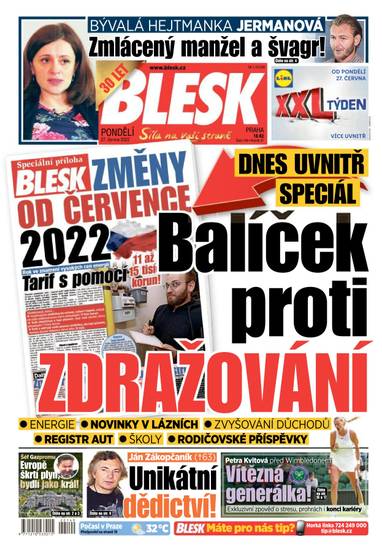 E-magazín BLESK - 27.6.2022 - CZECH NEWS CENTER a. s.