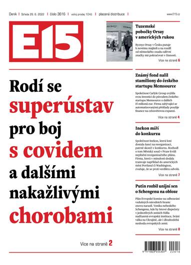 E-magazín e15 - 29.6.2022 - CZECH NEWS CENTER a. s.