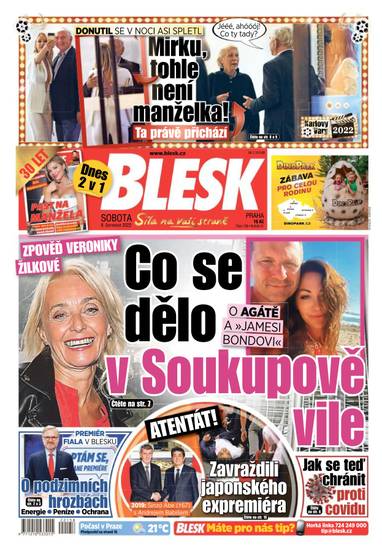 E-magazín BLESK - 9.7.2022 - CZECH NEWS CENTER a. s.