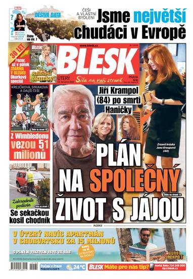 E-magazín BLESK - 12.7.2022 - CZECH NEWS CENTER a. s.