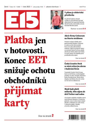 E-magazín e15 - 12.7.2022 - CZECH NEWS CENTER a. s.