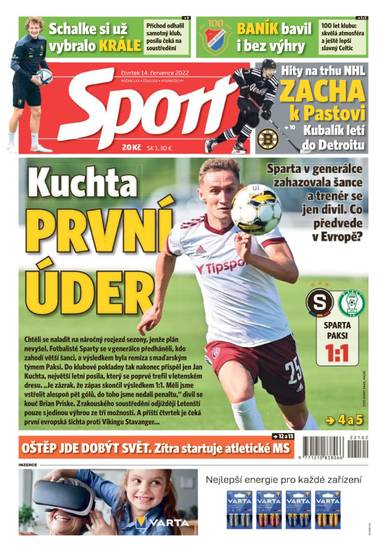 E-magazín Sport - 14.7.2022 - CZECH NEWS CENTER a. s.