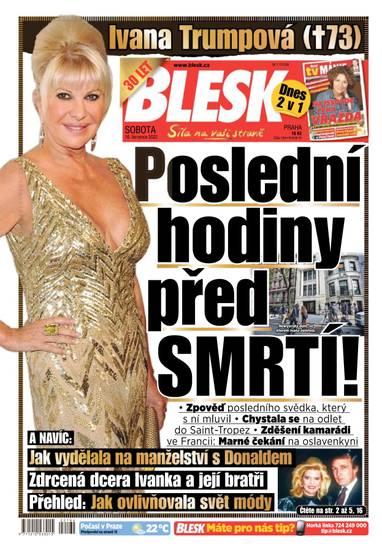 E-magazín BLESK - 16.7.2022 - CZECH NEWS CENTER a. s.