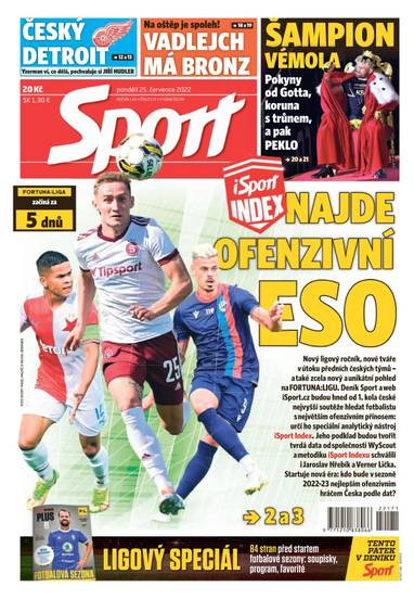 E-magazín Sport - 25.7.2022 - CZECH NEWS CENTER a. s.