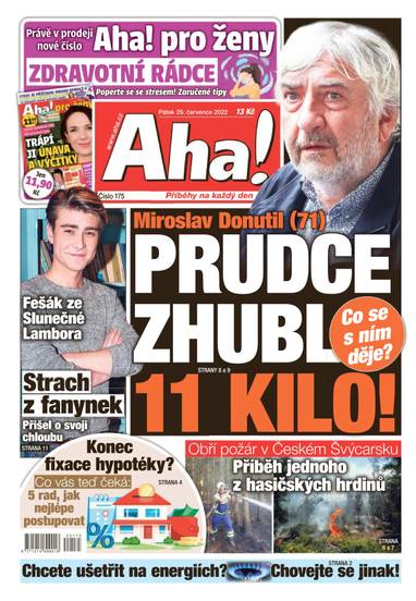 E-magazín Aha! - 29.7.2022 - CZECH NEWS CENTER a. s.