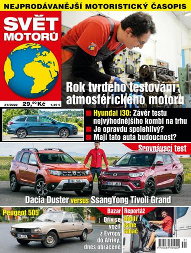 E-magazín SVĚT MOTORŮ - 31/2022 - CZECH NEWS CENTER a. s.