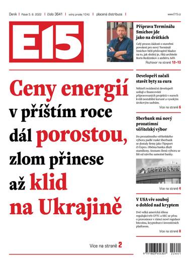 E-magazín e15 - 5.8.2022 - CZECH NEWS CENTER a. s.