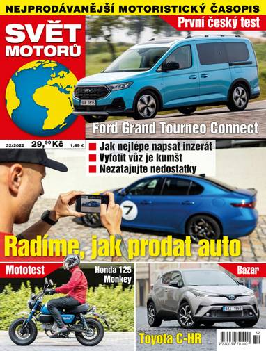 E-magazín SVĚT MOTORŮ - 32/2022 - CZECH NEWS CENTER a. s.