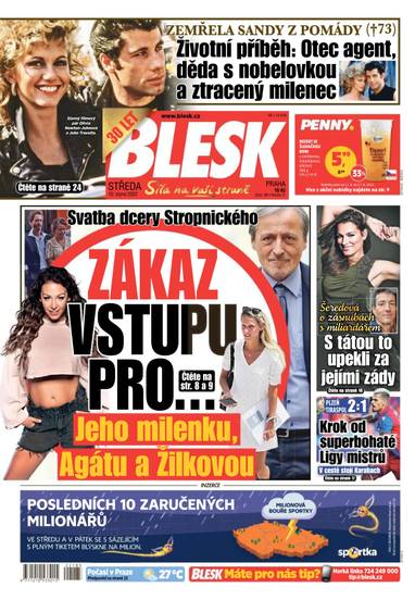 E-magazín BLESK - 10.8.2022 - CZECH NEWS CENTER a. s.