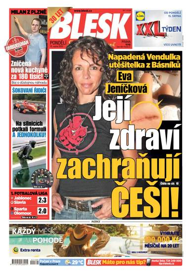 E-magazín BLESK - 15.8.2022 - CZECH NEWS CENTER a. s.