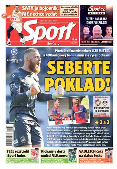 E-magazín Sport - 23.8.2022 - CZECH NEWS CENTER a. s.